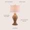 Jonathan Y Elicia 31" 1-Light Coastal Cottage Water Hyacinth Weave LED Table Lamp, Natural JYL1015A - alternate 10