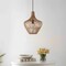 Jonathan Y Lucas 13" 1-Light Farmhouse Coastal Rattan 180" Cord Plug-In or Hardwired LED Pendant, Brown JYL1406A - alternate 15