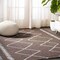 Jonathan Y Derya Tribal Diamond Trellis Brown/Beige 3 ft. x 5 ft. Indoor/Outdoor Area Rug SMB129B-3 - alternate 8