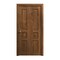 Sartodoors Sliding Closet Bi-fold Doors 60 x 84 inches, Ego 5012 Cognac Oak Veneer, Sturdy Tracks Moldings Tr EGO5012BF-DKO-60x84 (2* 30x84) - alternate 1