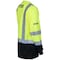 Tapetech High Visibility Safety Shirt, Taped, Black Bottom, LS - XXXL PWW-HV-TBY-LS-5 - alternate 3