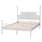 Baxton Studio Caliana Bobbin Four-Poster Platform Bed, Queen, White 264-14396-ZORO - alternate 8
