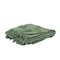 Homeroots Green Woven 100% Woven Textured Cotton Throw Blanket 518840 - alternate 5