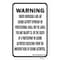 Signmission Nebraska Equine, Heavy-Gauge Aluminum Rust Proof Parking Sign, 18" x 24", A-1824-25156 A-1824-25156 - alternate 3