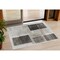 Homeroots 3' X 5' Ivory And Black Geometric Washable Indoor Outdoor Area Rug 631933 - alternate 1