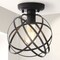 Jonathan Y Alba 8.5" Orb Metal LED Flush Mount, Oil Rubbed Bronze JYL9515A - alternate 9
