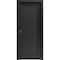 Sartodoors Sliding French Pocket Door 28 x 84in, Quadro 4111 Matte Black, Kit Trims Rail Hardware QUADRO4111PD-BLK-2884 - alternate 1