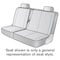 Dash Designs 2011-2012 FORD F-150 - 2ND ROW BENCH CUSTOM SEAT COVERS K335-06-1GCH - alternate 2