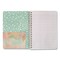 Carolina Pad Silver Lining Hardcover Journal, Medium/College Rule, Random Cover Designs/Colors, (80) 7 x 5 Sheets 35000 - alternate 3