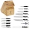Henckels Statement 15-pc Kitchen Knife Set with Block, Light Brown, Stainless Steel 1013661 - alternate 10