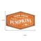 Homeroots 13" X 20" Orange And White Metal Farm Fresh Pumpkins Wall Decor 634271 - alternate 2