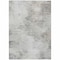 Homeroots 10' X 14' Silver Gray And Ivory Abstract Washable Indoor Outdoor Area Rug 577630 - alternate 8