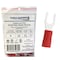 Kable Kontrol Fork Terminal, #8 Stud Size, 18 AWG, Red, 100 PK STPVC-2218-8-RD - alternate 1