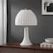 Jonathan Y Joanie 22" Bohemian Rustic Woven Rattan LED Table Lamp with Double Pull Chains, White/Brass Gold JYL4040B - alternate 8