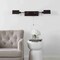 Jonathan Y Arlo 54" 2-Light Farmhouse Industrial Double Swing Arm Iron LED Wall Sconce w/Pull-Chain USB Chargin JYL6016A - alternate 13