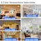 Energetic Lighting 5/6 in. LED Disk Light 1100 Lumens 15W 5CCT Selectable Dimmable Surface Mnt Ceiling Disc Light, 4PK E1DLD6-92750-4P - alternate 4
