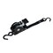 Mytee Products Auto Retract NO-RATCHETING Ratchet Straps, 1inx12ft Retractable Ratchet Straps w/ Coated S Hook RS112R - alternate 6