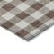 Homeroots 9' X 12' Brown And Beige Plaid Washable Indoor Outdoor Area Rug 595473 - alternate 9