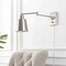 Jonathan Y Cary 5.75" Iron Contemporary Swing Arm LED Wall Sconce, Nickel JYL7576B - alternate 7