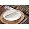 Homeroots 15" Set of Two Natural Jute Round Placemats 534177 - alternate 7