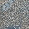 Homeroots 8' Silver Blue And Brown Round Abstract Washable Indoor Outdoor Area Rug 596832 - alternate 6