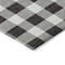 Homeroots 3' X 5' Black And Gray Plaid Washable Indoor Outdoor Area Rug 595373 - alternate 8