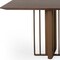 Homeroots 118" Brown And Brass Stainless Steel Double Pedestal Base Dining Table 487879 - alternate 8