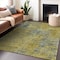 Homeroots 10' X 14' Gold Green And Gray Abstract Washable Indoor Outdoor Area Rug 603592 - alternate 7