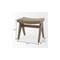 Homeroots 22in Brown Solid Wood Bench 732381 - alternate 8