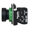 Schneider Electric Push Button Operator, Flush, Momentary Action, Not Applicable Release, Non-Illuminated, Green XB5AA31 - alternate 5