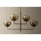 Troy Lighting August 34in wide 4 Light Chandelier in Patina Brass F3734-PBR - alternate 8