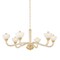 Hudson Valley Lighting St. lawrence 48.5 in. Chandelier Aged Brass 3306-AGB - alternate 1