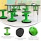Flash Furniture Lucas Fixed Height Kids Flexible Active Stool w/Non-Skid Bottom in Green, 14in. Seat Height BFT-9001F-14-GRN-GG - alternate 10