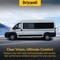 Brixwell 1410mm x 666mm ProMaster Van Glass Window, Driver 1st Slider with Single Awning with One Fly Screen RAWS001L - alternate 5