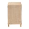 Bali & Pari Lanica Japandi Sun Bleached Rattan 2-Drawer Console Table 248-13727-ZORO - alternate 8