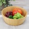 Megachef 4 Piece 8 Inch Bamboo Wood Serving Bowl Set 750122181M - alternate 5