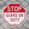 Signmission Stop Guard on Duty, 10 inch X 10 inch, Aluminum Metal Signs, 2PK OC-A-2PACK-10-258 - alternate 6