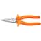Klein Tools 8 7/8 in D203 Needle Nose Plier, Side Cutter Cushion Grip Handle D203-8-INS - alternate 1