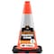 Xpose Safety Traffic Safety Cone, 18 in, PVC, 6 in Reflective Collar, DOT Approved, Orange OTC18-6-1-X - alternate 1