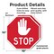 Signmission Stop, 10 inch X 10 inch, Plastic Sign, 2PK OC-P-2PACK-10-295 - alternate 5