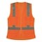 Ergodyne Hi-Vis Vest, 3XL, 30 " L, Orange 22477 - alternate 7