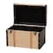 Baxton Studio Manton Storage Trunk with Hinged Top and Woven Exterior 272-14847-ZORO - alternate 7