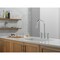 Delta Nicoli Two Handle Pull-Down Bridge Kitchen Faucet Chrome 39876LF - alternate 7