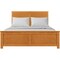 Homeroots Three Piece Brown Solid Wood Bedroom Set 523712 - alternate 8