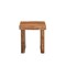 Homeroots 23" Brown Solid Wood Square Live Edge End Table 565308 - alternate 7