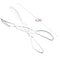 Smarty Had A Party Clear Disposable Plastic Serving Salad Scissor Tongs (50 Tongs), 50PK 2640-CASE - alternate 6