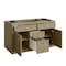 James Martin Vanities Chicago 48in Single Vanity, Walnut Whisper, w/ 3 CM Parisien Bleu Silestone Top 503-V48-WLW-3PBL - alternate 8