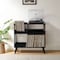 Crosley Asheville Medium Record Storage Console CF1147-BK - alternate 8