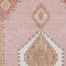 Homeroots 10' X 14' Pink Green And Ivory Oriental Washable Indoor Outdoor Area Rug 598441 - alternate 8