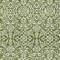 Homeroots 8' X 10' Olive Green And Ivory Damask Washable Indoor Outdoor Area Rug 595178 - alternate 6